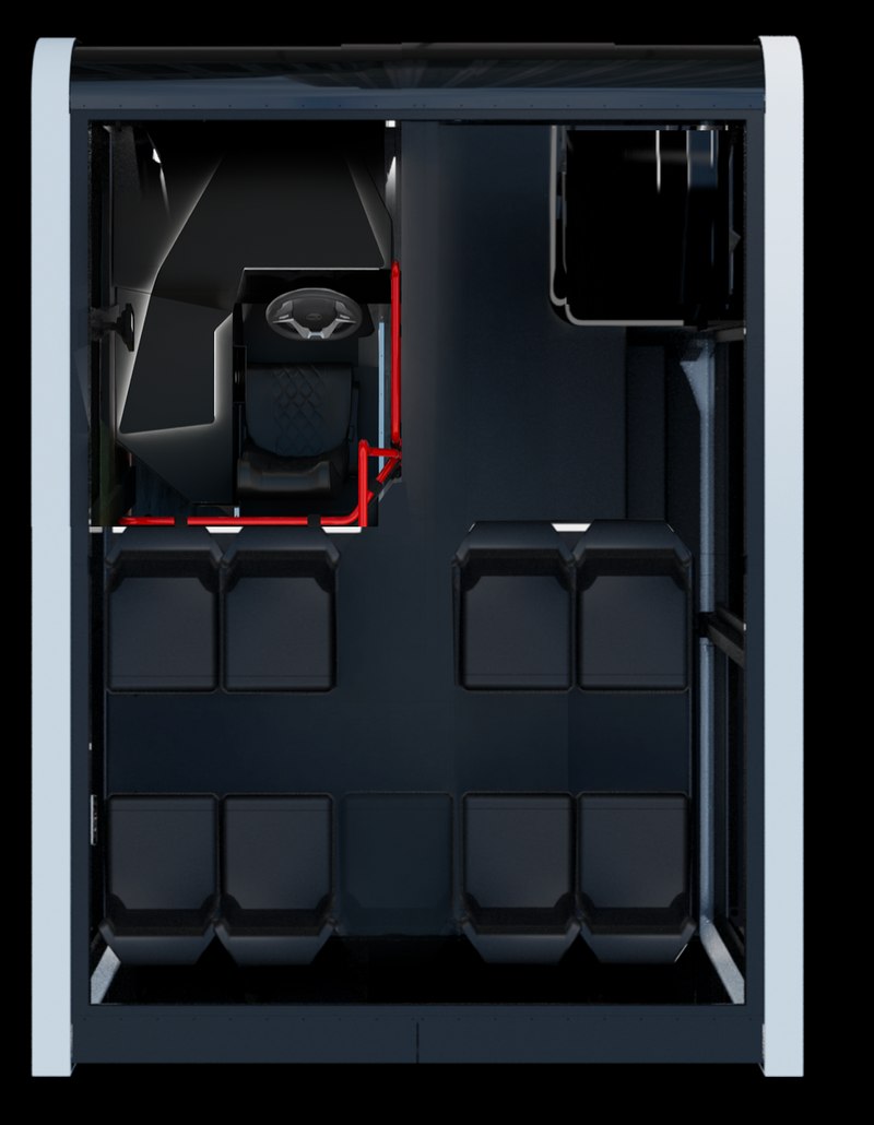 Layout Shuttle M2 classe B